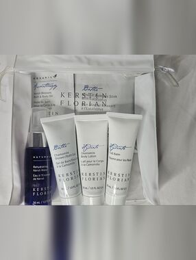 Kerstin Florian Spa Travel Set Neroli Water Chamomile Body Lotion Gel Foot Balm